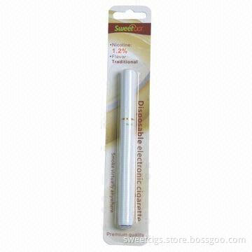 200 Puffs Disposable Electronic Cigarette, Non-rechargeable, 86mm Long